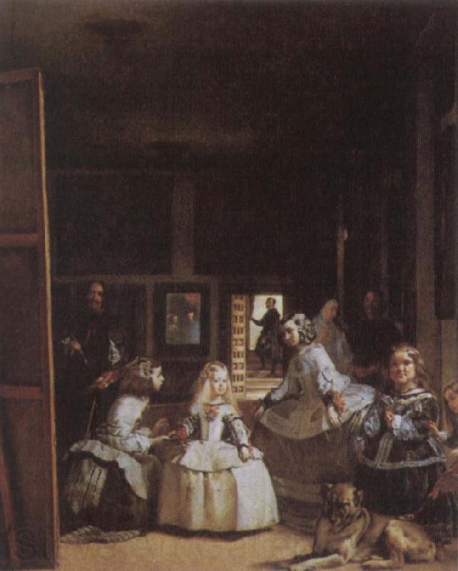 Diego Velazquez Las Meninas Norge oil painting art